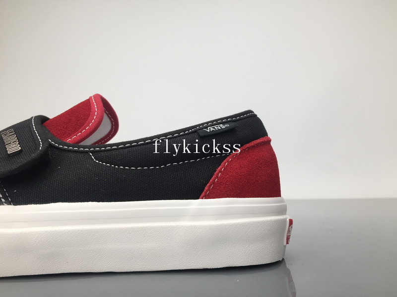 Fear of God x Vans Slip-On VN0A3MQ5NP4H Red